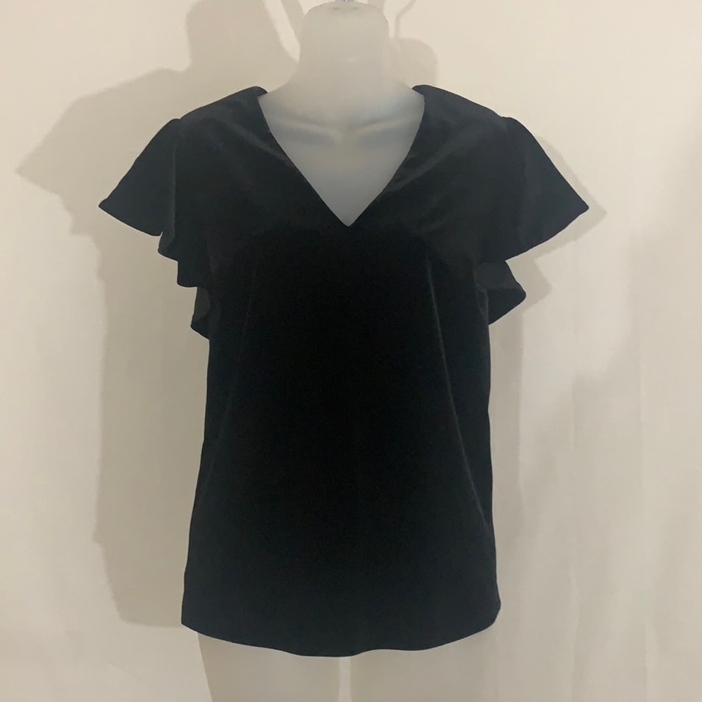 Draper James Velvet/Velour Top